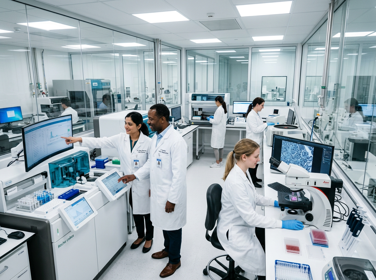 Clinical trial laboratory